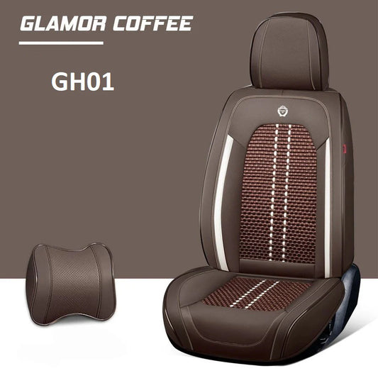 Leather Seat Covers For All Cars (GH01) | Glamor Coffee