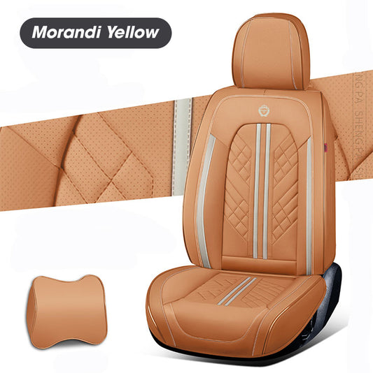 Leather Seat Covers For All Cars (GK02) | Morandi Yellow