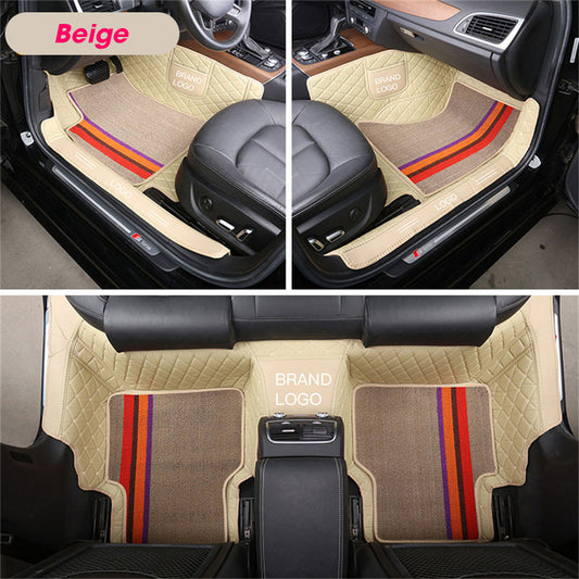 Exclusive Car Floor Mats For All Cars (Ver.02) - Beige