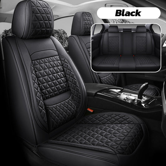 Seat Covers For All Cars (Luxury 02) | Black