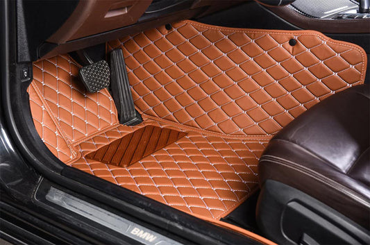 Custom Car Floor Mats for All Cars - Brown