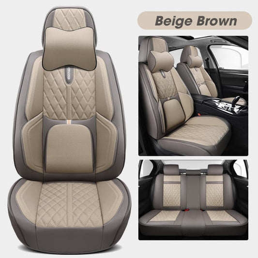 Seat Covers For All Cars (Luxury Pro) | Beige Brown