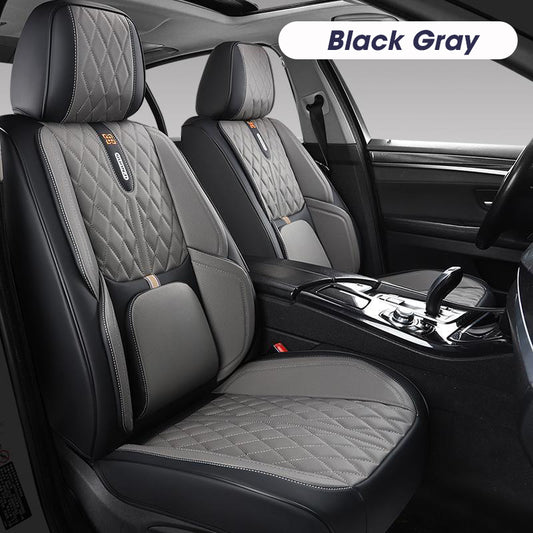 Seat Covers For All Cars (Luxury Pro) | Black Gray