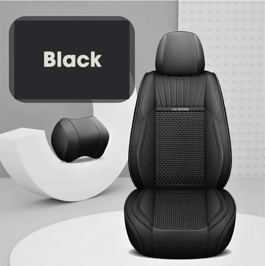 Leather Seat Covers For All Cars (GV01) | Black