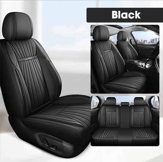 Leather Seat Covers For All Cars (GZ02) | Black