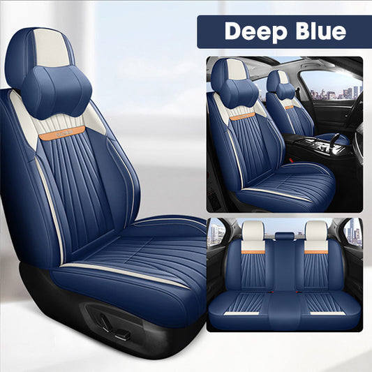 Leather Seat Covers For All Cars (GZ02) | Deep Blue