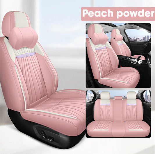 Leather Seat Covers For All Cars (GZ02) | Peach Powder