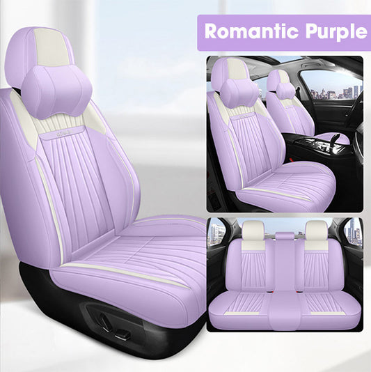 Leather Seat Covers For All Cars (GZ02) | Romantic Purple